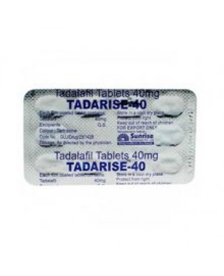 Buy Generic Cialis in Australia: Tadarise 40 mg with 1 strip x 10 pills of Tadalafil