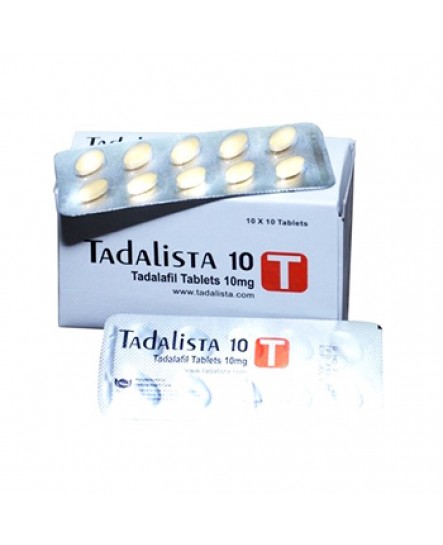 Buy Generic Cialis in Australia: Tadalista 10 mg with 3 strip x 10 pills of Tadalafil